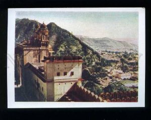 180167 INDIA view from castle Amber old postcard