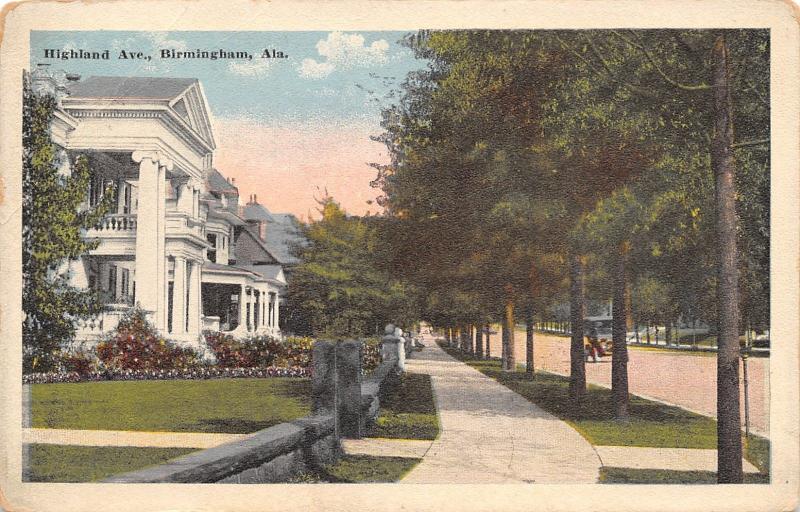 Birmingham AL Colonial Home w/Big & Little Columns~Tree-Lined Street~Curve 1920s 