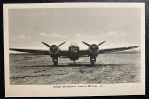 Mint Canada Real Picture Postcard Aviation Bristol Bolingbroke Medium Bomber
