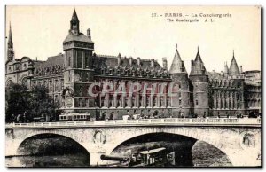 Old Postcard The Paris Boat Conclergerie