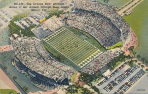 Orange Bowl Football Stadium - Miami FL, Florida - Linen