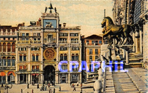 Postcard Modern VENEZIA
I cavalli di bronzo Horse