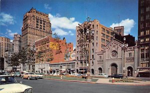 Washington Boulevard At State Street In Center  - Detroit, Michigan MI  