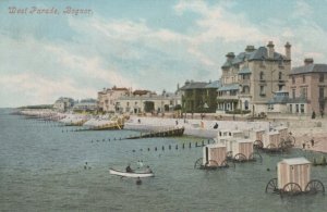 Sussex Postcard - Bathing Huts, West Parade, Bognor   T10487