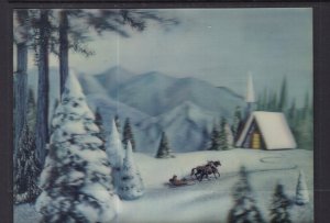 Winter Scene 3-D BIN