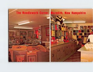 Postcard The Needlework Corner, Meredith, New Hampshire