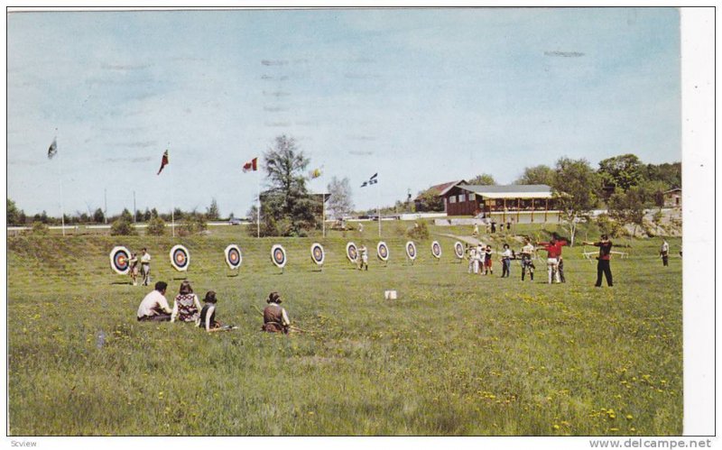 Le Club des Archers , JOLIETTE , Quebec , Canada , PU-1971