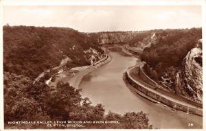 BR96454 nightingale valley leigh woods  avon gorge clifton bristol real photo uk