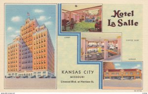 KANSAS CITY , Missouri , 1930-40s ; Hotel La Salle