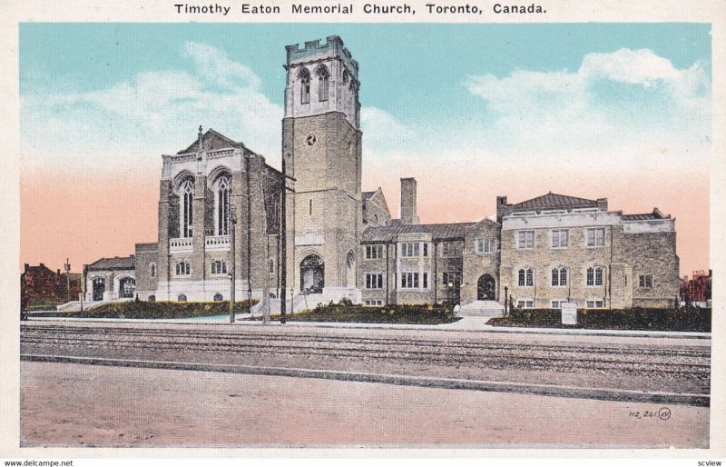 TORONTO, Ontario, Canada, 1900-10s; Timothy Eaton Memorial Church