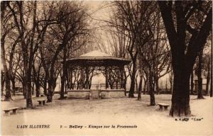 CPA L'Ain Illustre BELLEY Kiosque sur la Promenade (244287)