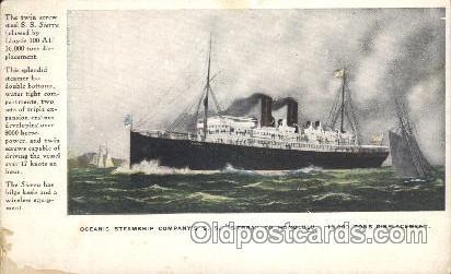 S.S. Sierra, S.S Sonoma, S.S. Ventura Steamer Ship Ships Postcard Postcards  ...