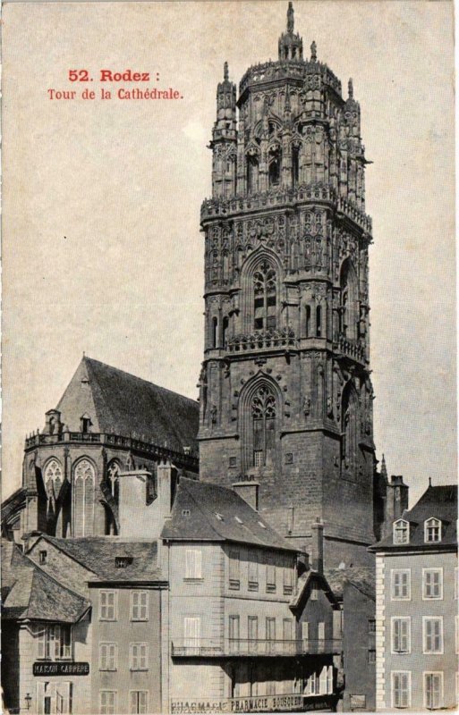 CPA RODEZ - Tour de la Cathédrale (109519)