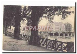 Meaux Old Postcard Promenade Trinitarian and mills of the & # 39echelle