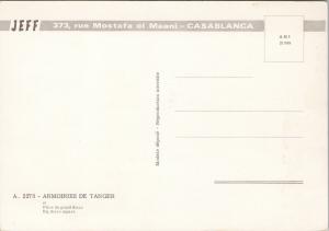 Big Socco Square Tanger Morocco UNUSED Postcard D94