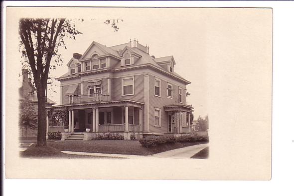 Real Photo, Three Story House,   1904-1918