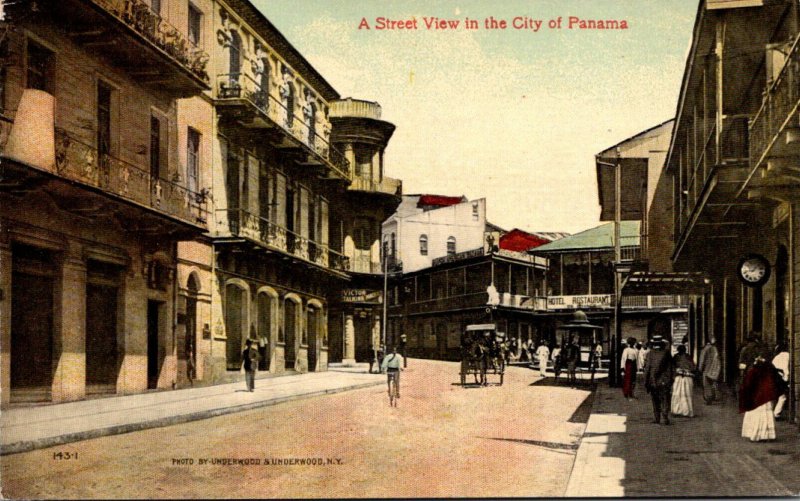 Panama City Typical Street View