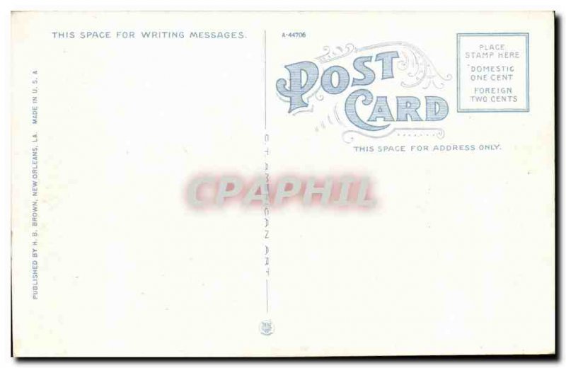 Postcard Old Ship Ship Unloading cotton from Mississippi River Steamboats New...