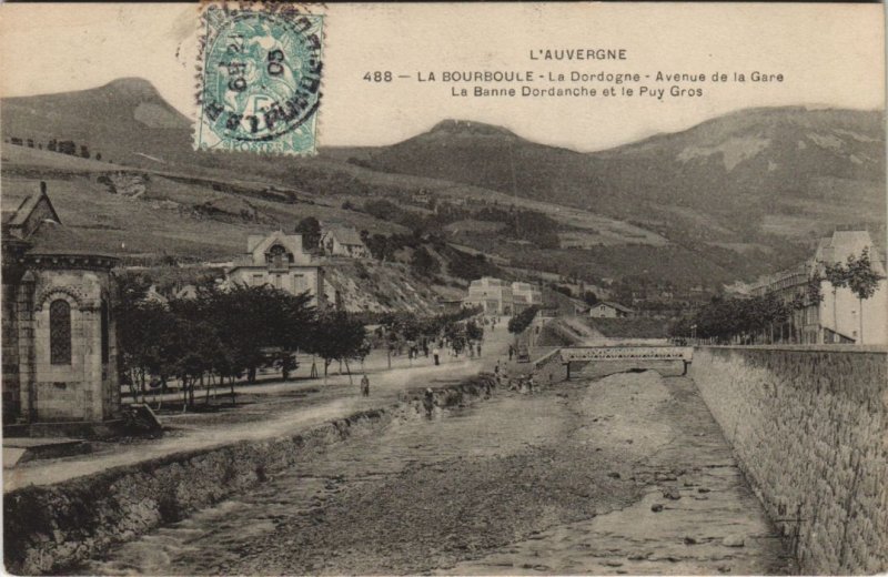 CPA La Bourboule La Banne Dordanche et le Puy Gros (1234652)