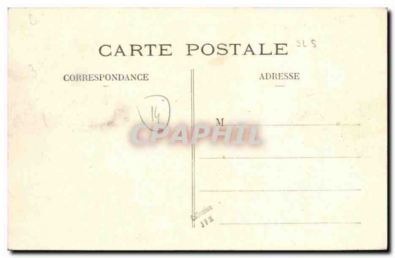 Old Postcard Deauville Beach has rising tide