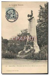 Old Postcard Bar le Duc Monument Children Meuse died for the Homeland Army Ro...