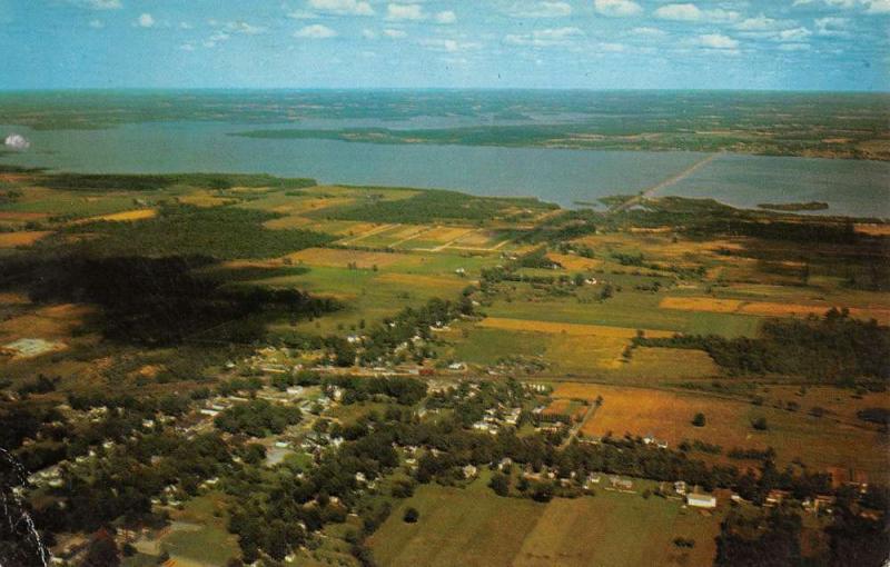 Andover Ohio Aerial View Of City Vintage Postcard K42713