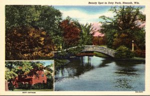 Wisconsin Neenah Beauty Spot In Doty Park Curteich