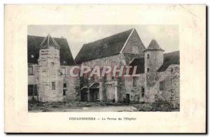 Coulommiers Old Postcard Shut the & # 39hopital