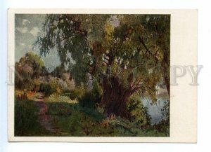496470 1953 Museum Leo Tolstoy Yasnaya Polyana Konstantinov Willow shore pond