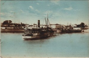 CPA Ile de RÉ-Le Coligny aprés avoir touché La Flotte fait machine (45399)