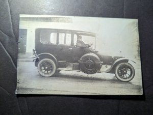 Mint Germany Vintage Early Automobile RPPC Postcard