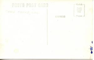 CA - Camp Cooke, Military Maneuvers   *RPPC