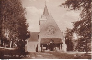 RP; ABERDEEN, Aberdeenshire, Scotland, 1920-1940s; Crathie Church, Balmoral