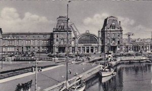 Belgium Oostende La Gare maritime Real Photo