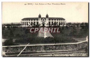 Old Postcard Dax Les Arenes and Parc Theodore Denis