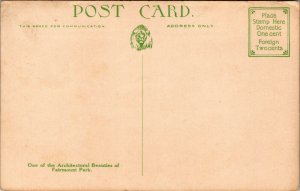 Vtg 1910s Walnut Lane Bridge Fairmont Park Philadelphia Pennsylvania PA Postcard