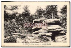 Old Postcard Mont Sainte Odile Beckenfelsen