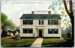 Minute Men Old Arlington House Normal School Lexington Massachusetts MA Postcard