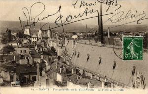 CPA NANCY - Vue Generale sur la Ville-Vieille - La Porte de la Craffe (484065)