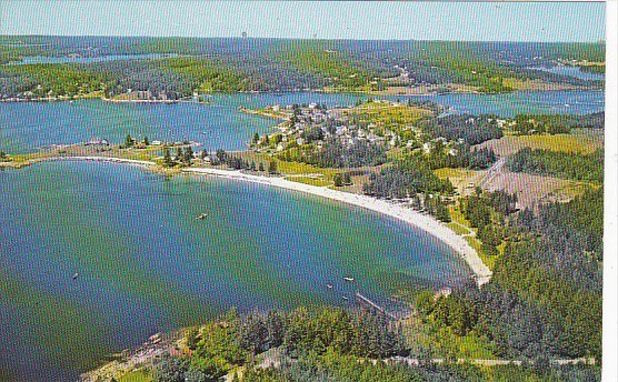 Aerial View Pemaquid Beach Maine