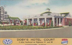 Alabama Montgomery Dobys Hotel Court