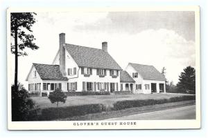 Postcard ME Ellsworth Glover's Guest House  G11