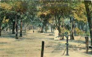 Guthrie Oklahoma Island Park Lillie & CO C-1910 Postcard 21-13893