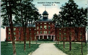1910s Greensboro College for Women Greensboro North Carolina Postcard