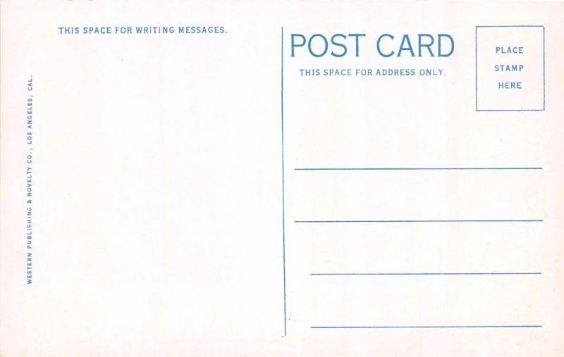 POINT LOMA CALIFORNIA~GOVERNMENT LIGHTHOUSE POSTCARD 1920s