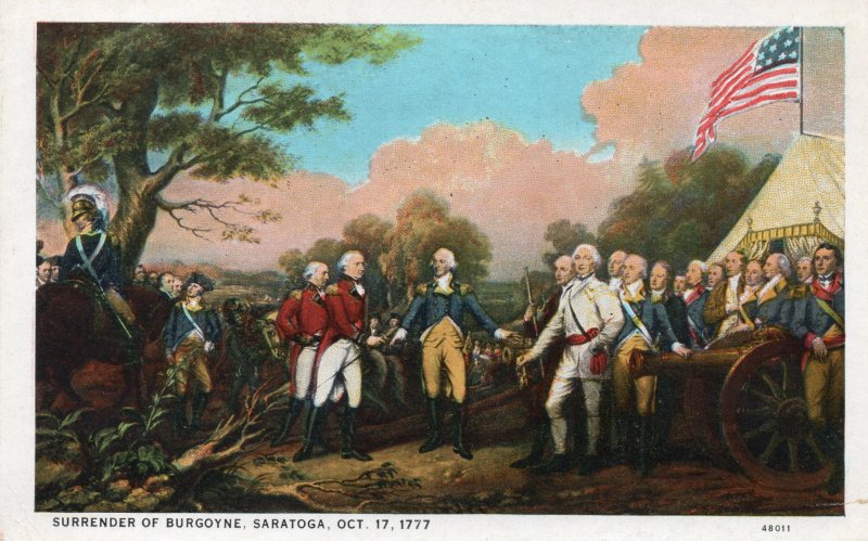10159 Surrender of Bergoyne, U.S. Capitol, Washington, DC