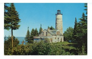 MI - Isle Royale National Park. Rock Harbor Lighthouse