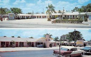 Titusville Florida Town Motel Multiview Vintage Postcard J73906