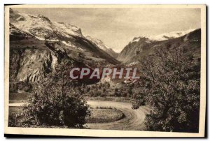 Old Postcard The Alps Haute Vallee De La Romanche