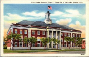 Nebraska Lincoln Don L Love Memorial Library University Of Nebraska Curteich